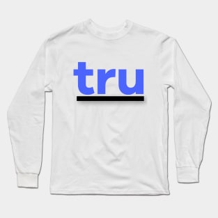 TRU Foundation Logo Long Sleeve T-Shirt